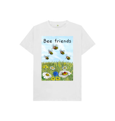 Bee friends organic cotton T-shirt