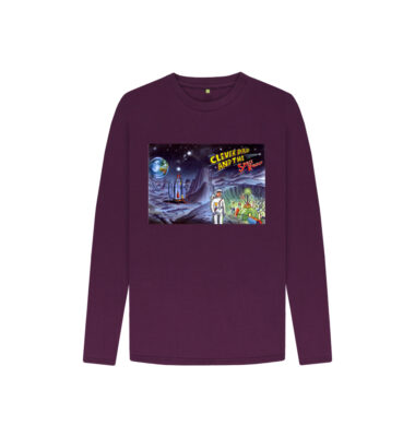 Clever Dad and the Space Rocket long sleeve T-shirt