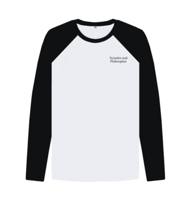 Scientist and Philosopher plain logo Men's baseball T-shirt