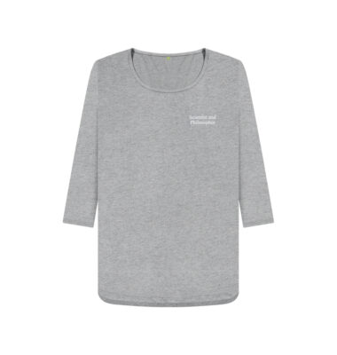 Women's Scientist and Philosopher 3/4 sleeve T-shirt